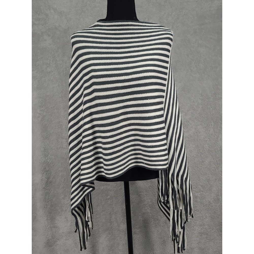 NCAA Kansas State Wildcats FeWomen's Campus Specialties Striped Team Poncho, ...